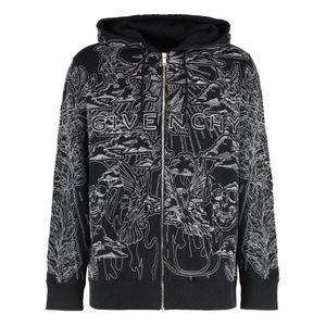 Givenchy Black Zip-Throughs for men