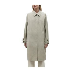 Ecoalf Grey Single-Breasted Coats
