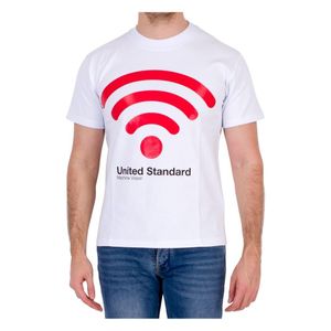United Standard Wifi T-shirt in het Wit voor heren