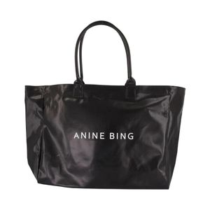 Anine Bing Black Shopping Bags