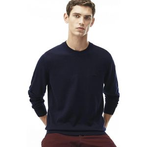 Lacoste Blue Round-Neck Knitwear for men