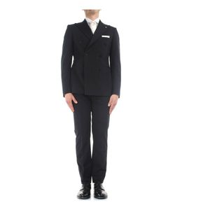 Tagliatore Sfbr10a0133uez009 N3458 Elegant Suit in het Zwart voor heren
