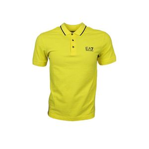 EA7 Polo Shirt in het Geel voor heren