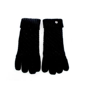 Liu Jo Handschoenen Met Strass in het Zwart
