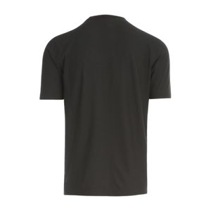 Zanone Crew Neck T-shirt in het Zwart voor heren