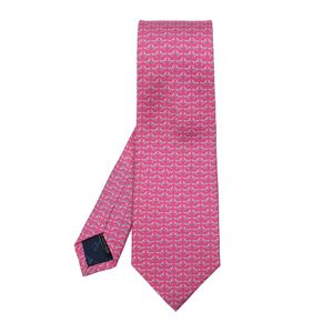 Ferragamo Silk Tie in het Roze voor heren