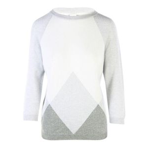 Hermès Esprit Casaque Long Sleeve Sweater in het Wit