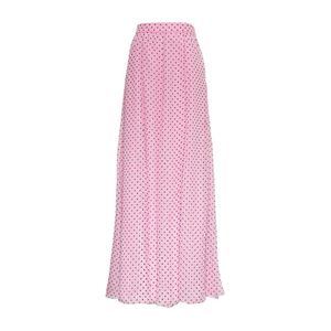 Philosophy Di Lorenzo Serafini Polka Dot Chiffon Long Skirt in het Roze