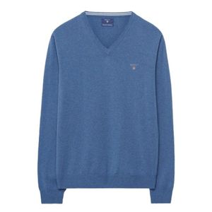 Gant Blue V-Neck Knitwear