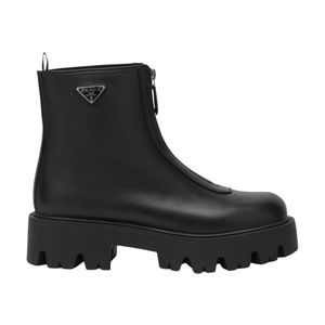Prada Schwarz Stivale