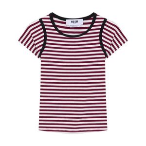 MSGM Red T-Shirts