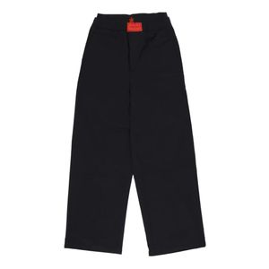Vision Of Super Black Wide Trousers for men