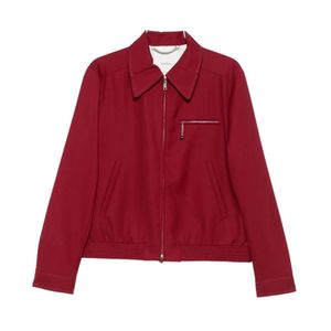 Bomber Jackets Second/Layer de hombre de color Rojo