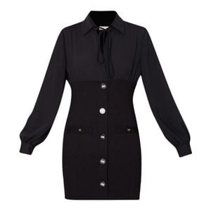 Liu Jo Black Shirt Dresses