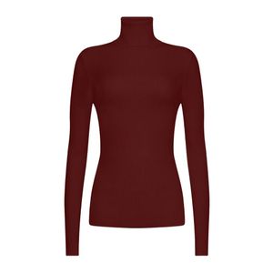 Wolford Red Turtlenecks