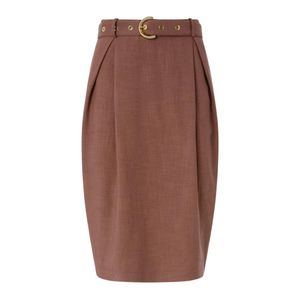 Pinko Brown Pencil Skirts