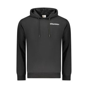 Superga Black Hoodies for men