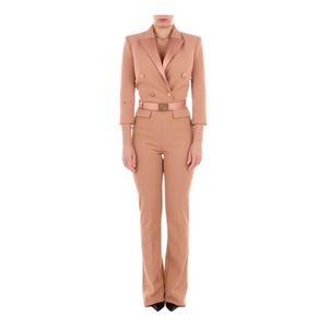 Elisabetta Franchi Tu24807e2 Suit in het Roze
