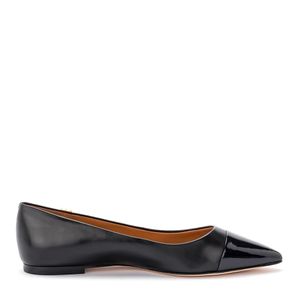 Karl Lagerfeld Penelope Nappa Flat Shoes in het Zwart