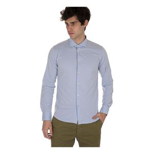 Shirt oxford jacquard fra Rrd de hombre de color Azul