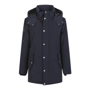 Moose Knuckles Blue Down Jackets for men