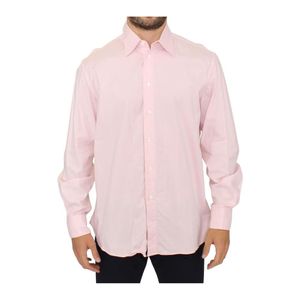 Ermanno Scervino Long Sleeve Shirt in het Roze voor heren