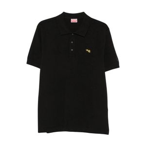 KENZO Black Polo Shirts for men