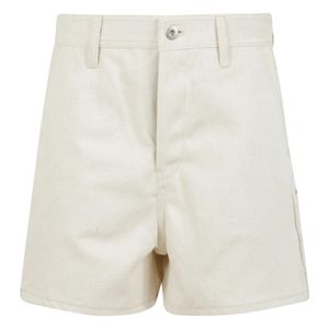 Jil Sander White Denim Shorts