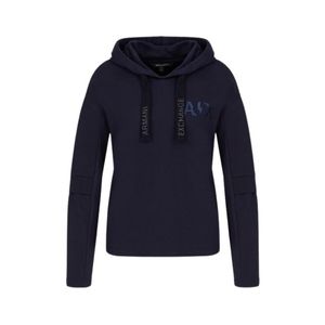 Armani Exchange Sportchic Hoodie Sweater in het Blauw