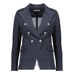 Circolo 1901 Double-breasted Jacket in het Blauw