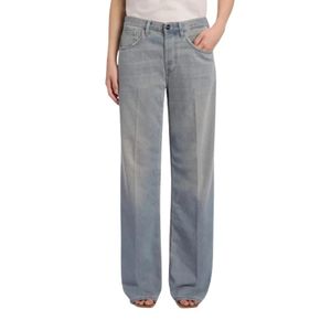 Dondup Grey Straight Fit Jeans