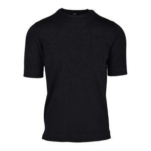 Alpha Studio Black T-Shirts for men