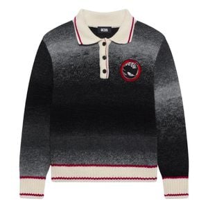 Gcds Black Round-Neck Knitwear