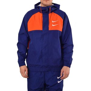 Nike Sportswear Jacket Swoosh in het Blauw voor heren