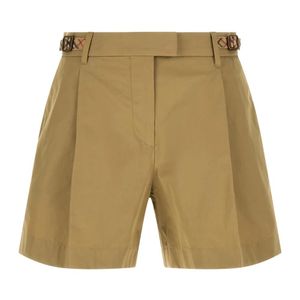 Burberry Green Short Shorts