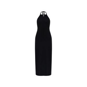 Courreges Black Midi Dresses