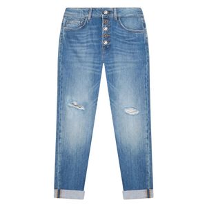 Dondup Blue Straight Jeans