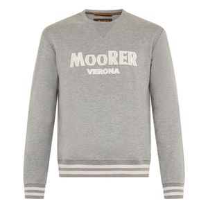 Moorer Grey Sweatshirts for men