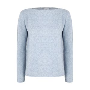 Agnona O-neck Sweater in het Blauw