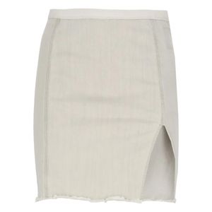 Rick Owens White Short Skirts