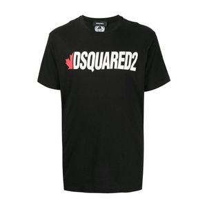 Logo T-Shirt di DSquared² in Nero da Uomo