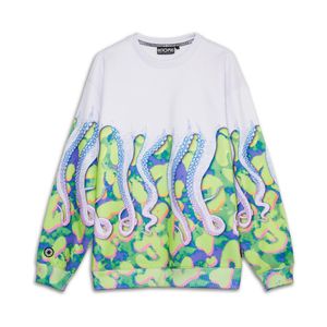 Sweatshirt di Octopus in Bianco da Uomo