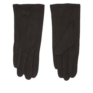 Numph Angeline Wooven Gloves Numph in het Zwart
