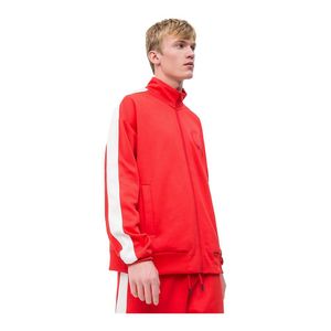 Calvin Klein Track Sweater Longwear in het Rood voor heren