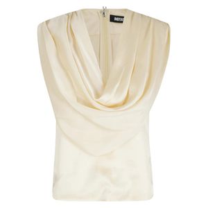 ROTATE BIRGER CHRISTENSEN Natural Sleeveless Tops