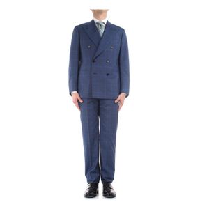 Cesare Attolini Suit in het Blauw voor heren