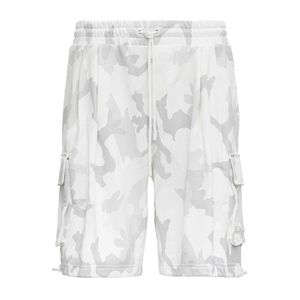 Dolce & Gabbana Camouflage Bermuda Shorts in het Wit voor heren