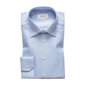 Eton of Sweden 100000017 Slim Fit Shirt in het Blauw voor heren