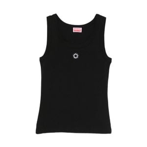 KENZO Black Sleeveless Tops