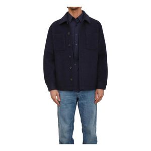 Guess Blue Light Jackets for men